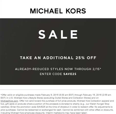 michael kors code 2021|Michael Kors coupons for women.